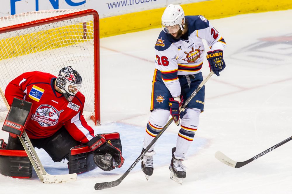 Parks’ First Pro Shutout Leads Rivermen to 3-0 Win Friday in Evansville